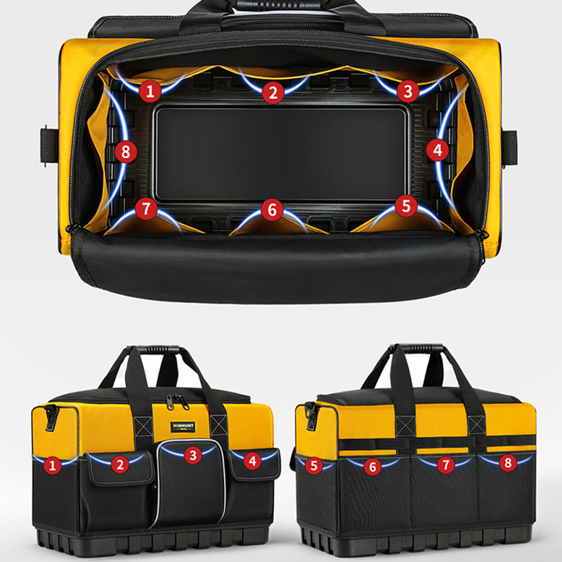 Tote Bag Beach - bag with hard bottom Organizer Tool
