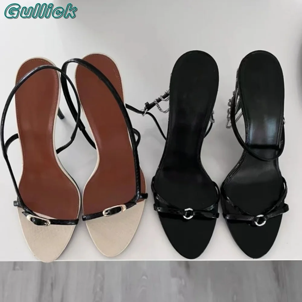 Slingback Strappy Open Toe San - Sandal Strappy Heeled avaliação e preço