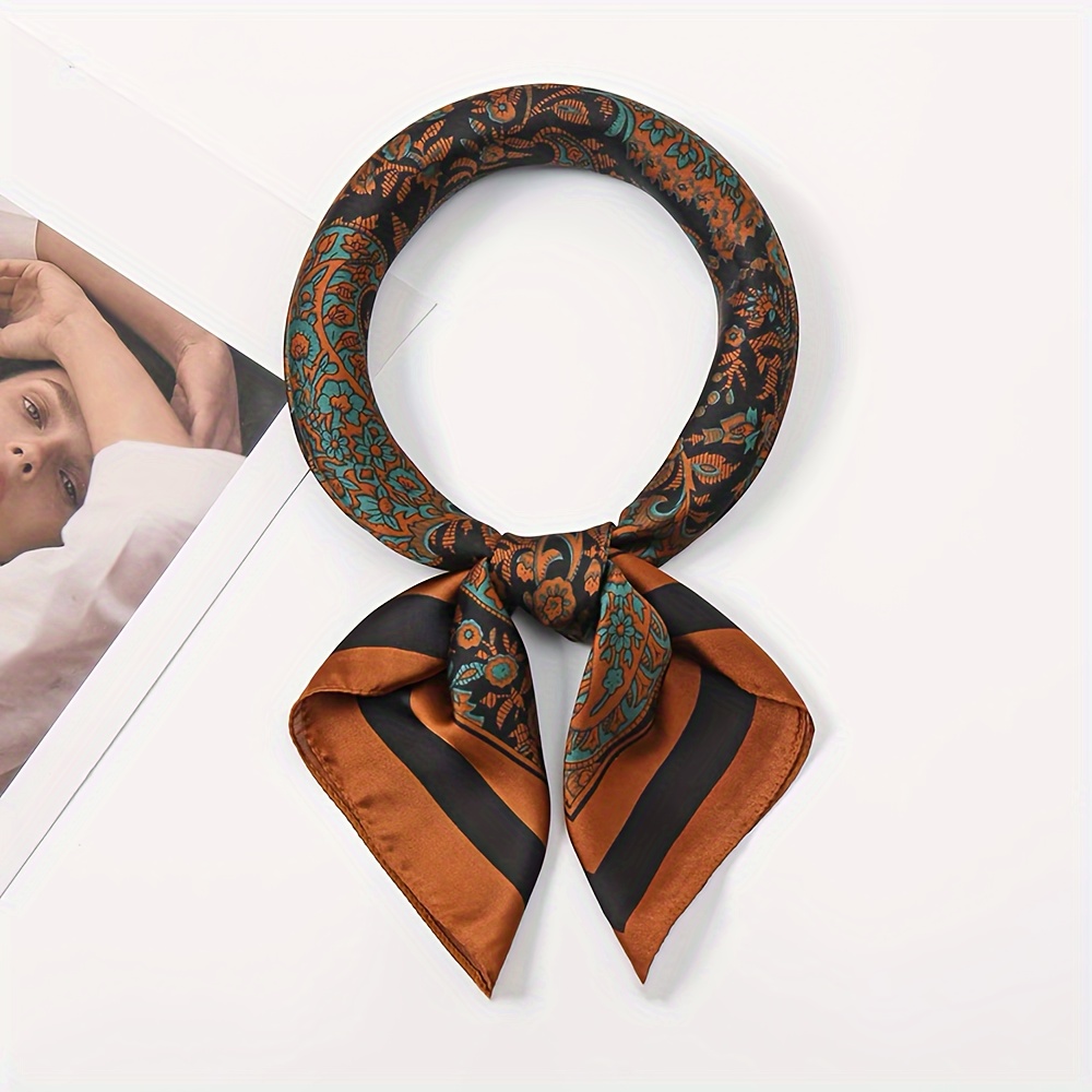 Fashionable Imitation Silk Sca - Headband Summer Knit avaliação e preço