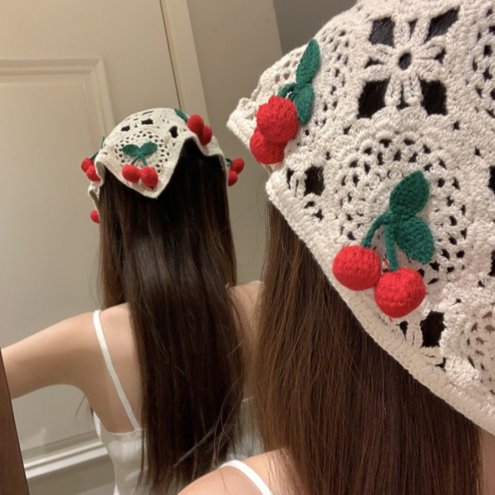 Knitted Triangle Headband Cute - Headband Summer Knit avaliação e preço