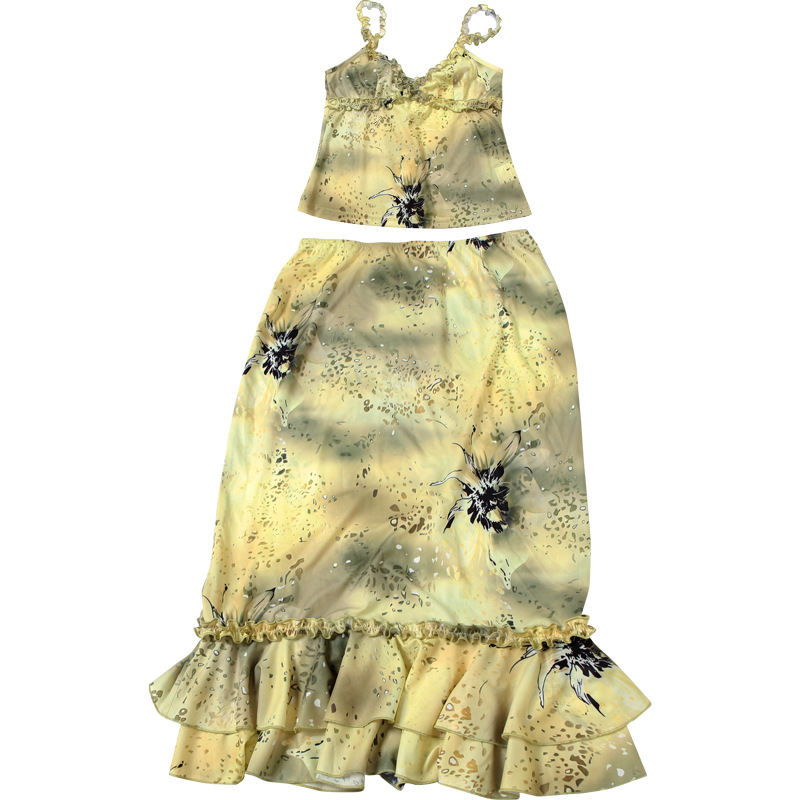 Women's Dress 2 Piece Floral P - Midi Skirt Floral avaliação e preço