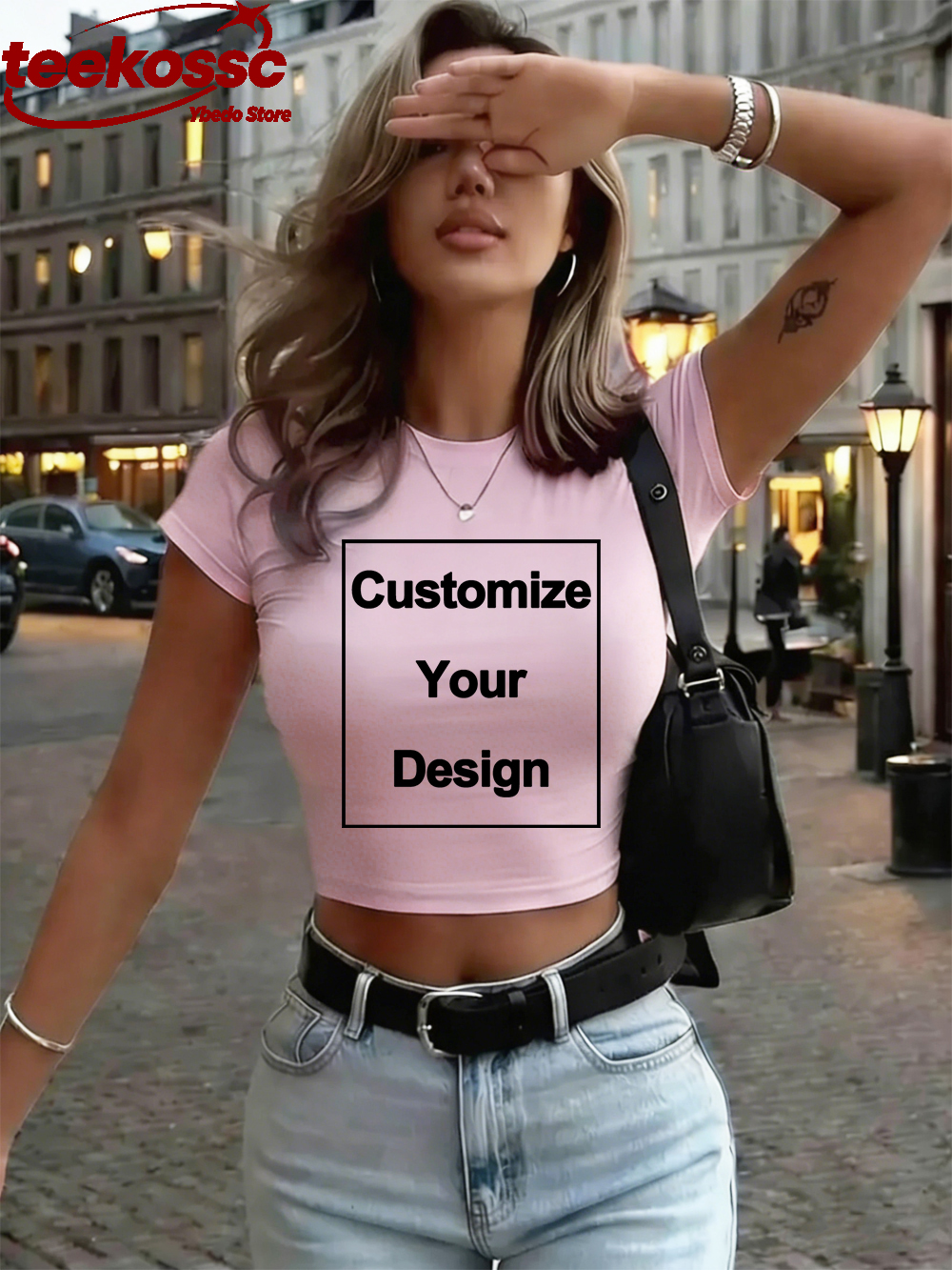 Custom Womens Cotton Crop Tops - Crop Top Crochet avaliação e preço