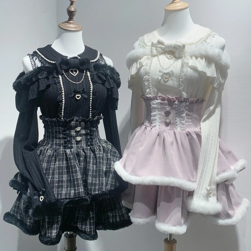 Y2k Japan Style Gothic Y2k Lol - Blouse Off Shoulder avaliação e preço