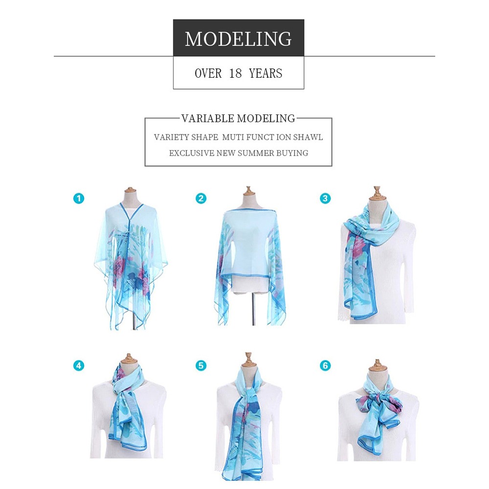 Fashion Solid color Shawl Scar - Cover Up Kaftan avaliação e preço