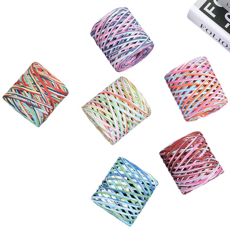 200m Hand-Knitted Lafite Raffi - Crochet Bag Raffia avaliação e preço