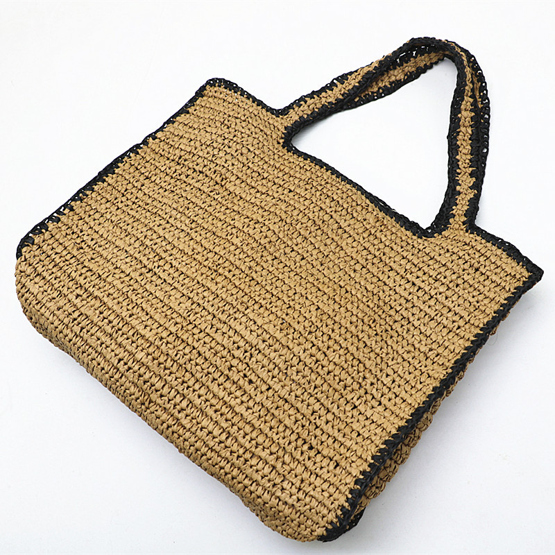 Straw Woven Tote Bags for Wome - Crochet Bag Raffia avaliação e preço
