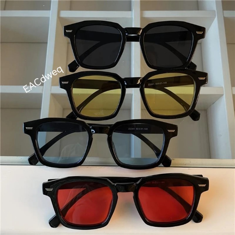 Men Rectangle Vintage Sunglass - Sunglasses Cat Eye avaliação e preço