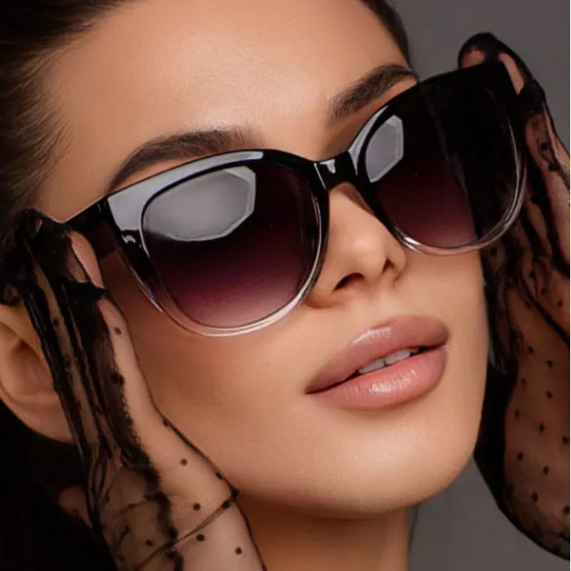 Retro Fashion Cat Eye Sunglass - Sunglasses Cat Eye avaliação e preço