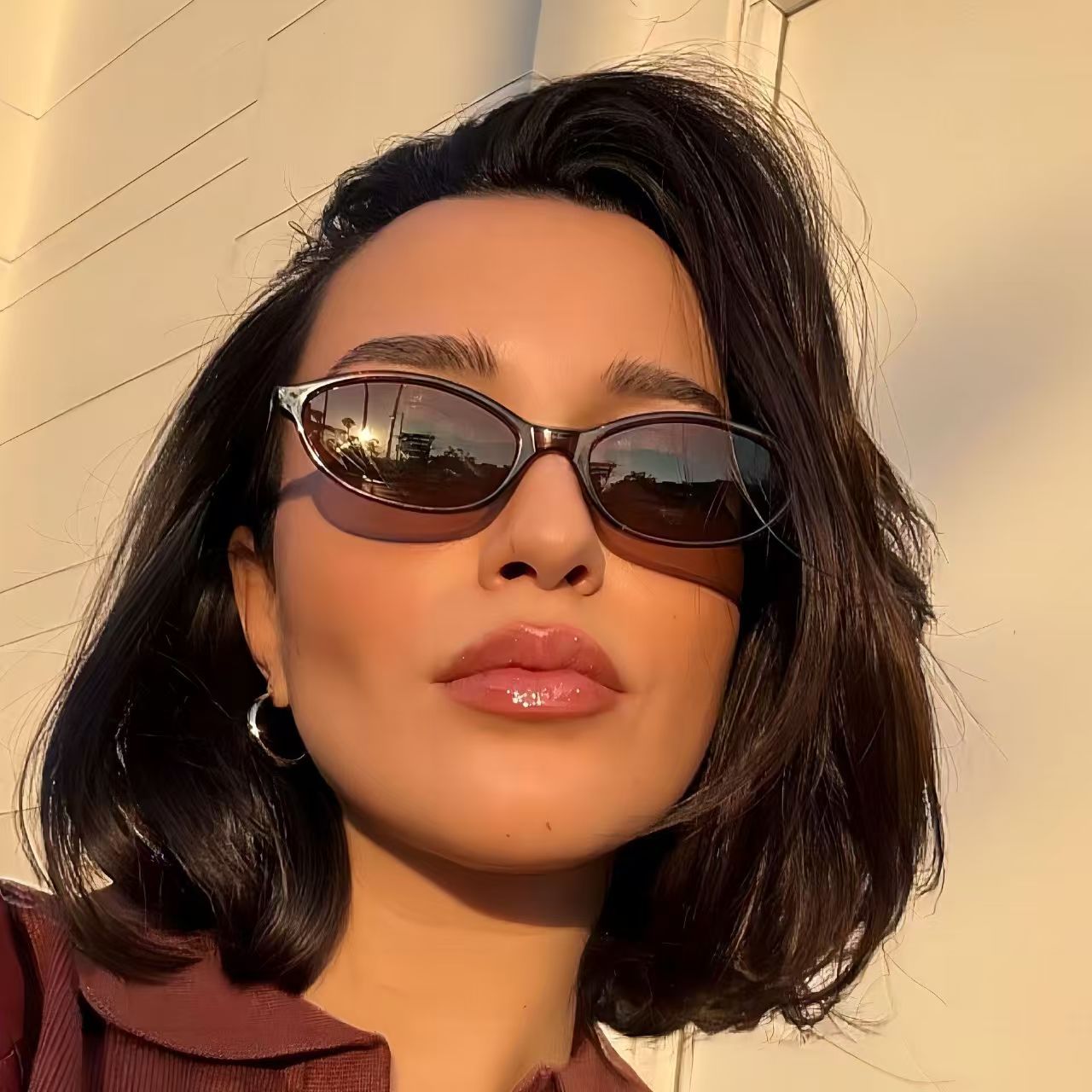 Vintage Small Cat Eye Sunglass - Sunglasses Cat Eye avaliação e preço
