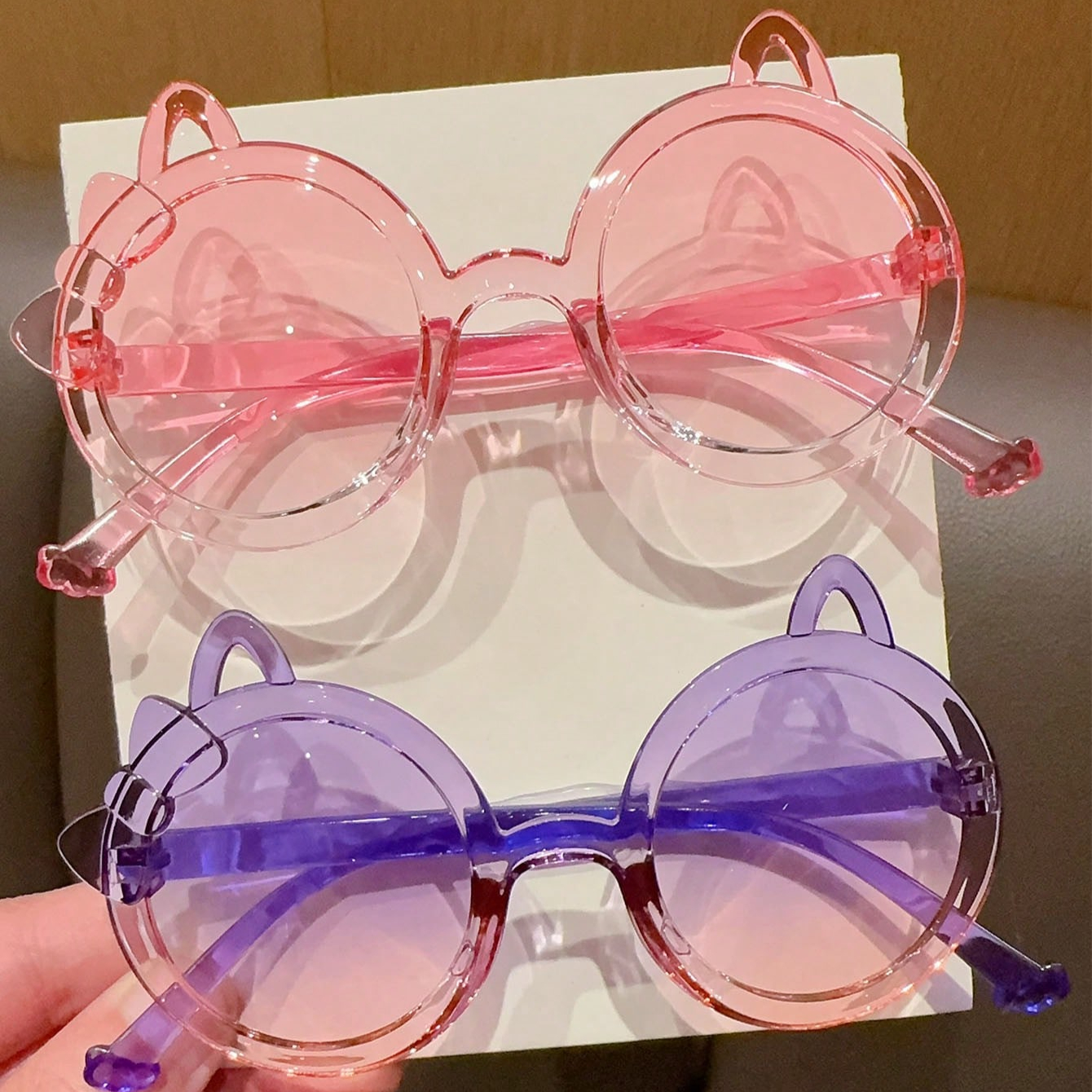 2/4Pcs 2025 Newest Cute Fashio - Sunglasses Cat Eye avaliação e preço