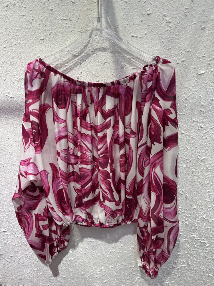 Luxury Modest Fashion 2025 Wom - Blouse Off Shoulder avaliação e preço