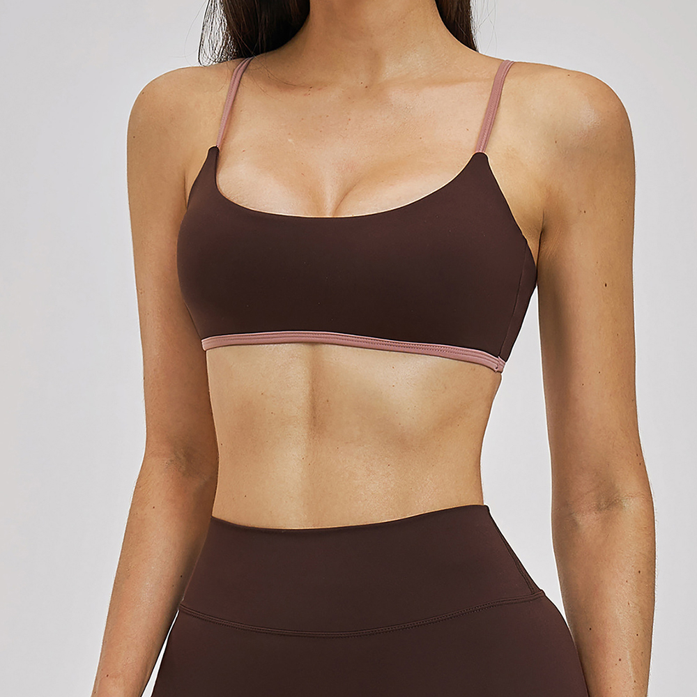 Sexy Women Sports Bra Push Up  - Bralette Triangle Set avaliação e preço