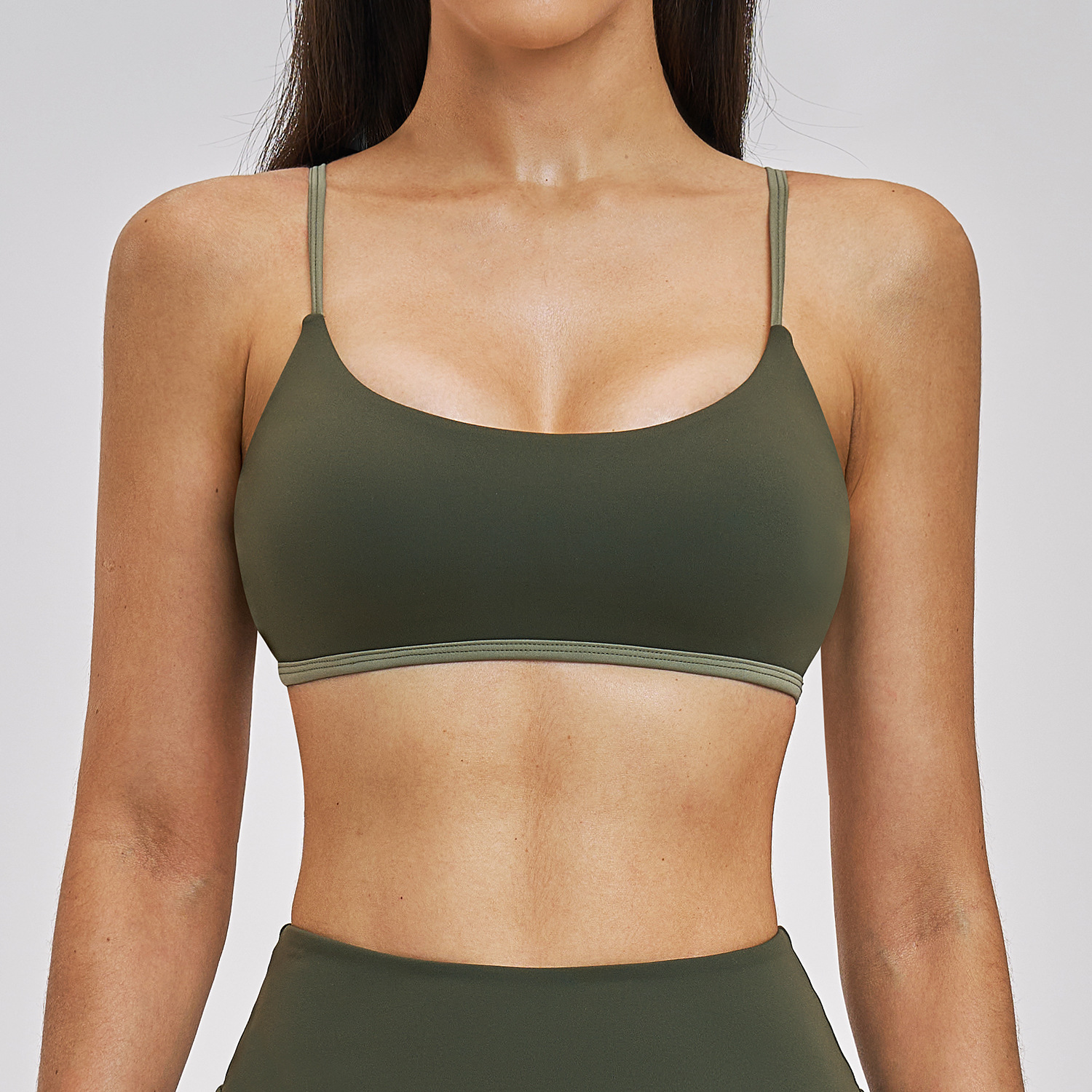 Sexy Women Sports Bra Push Up  - Bralette Triangle Set avaliação e preço
