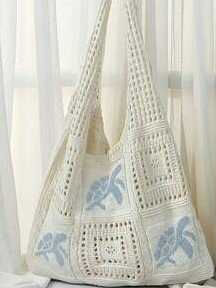 1Pc Sea Turtle Crochet Hollow  - Tote Bag Beach avaliação e preço