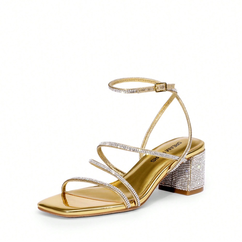 Womens Block Heels 2 Inch Stra - Sandal Strappy Heeled avaliação e preço