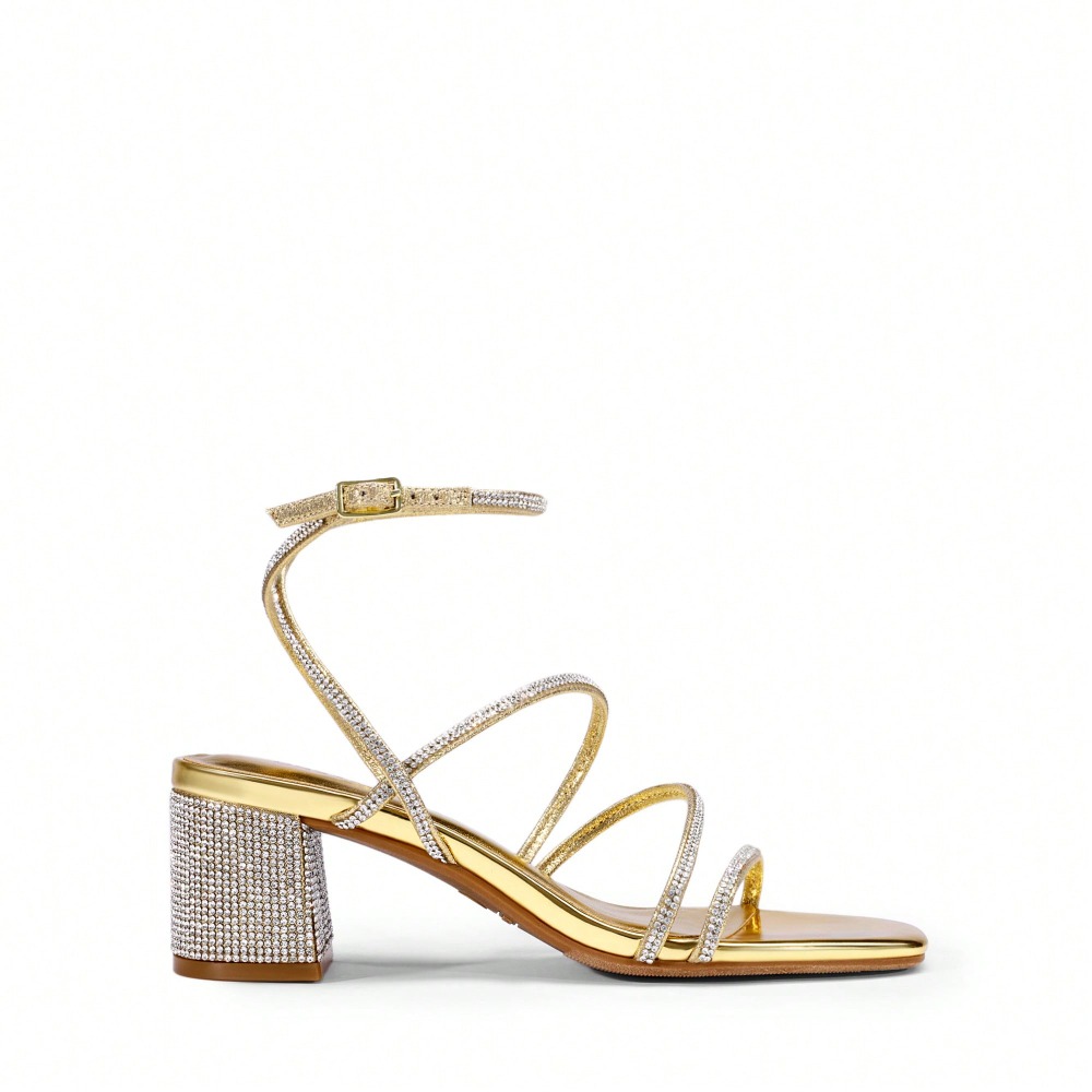 Womens Block Heels 2 Inch Stra - Sandal Strappy Heeled avaliação e preço