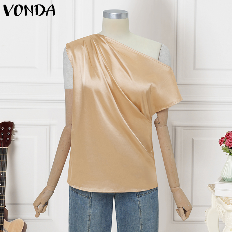 Plus Size 5XL VONDA Women Blou - Blouse Off Shoulder avaliação e preço