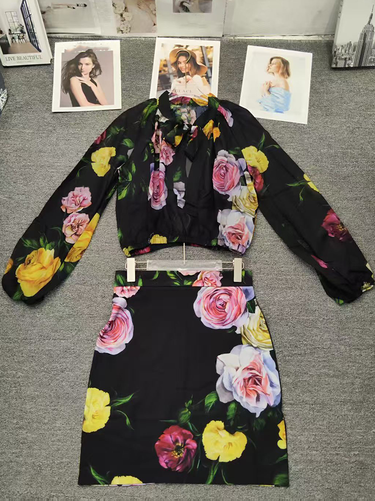 Retro flower print long-sleeve - Romper Floral Print avaliação e preço