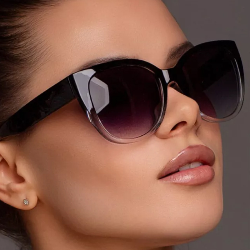Fashion Cat Eye Sunglasses Wom - Sunglasses Cat Eye avaliação e preço