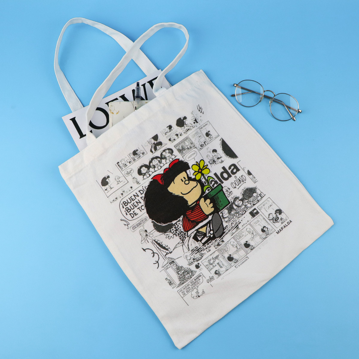 Fashion Canvas Tote Bag Women  - Tote Bag Beach avaliação e preço