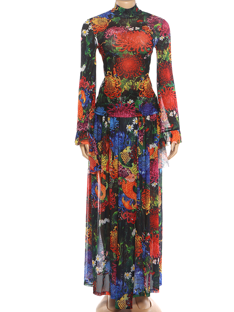 Weird Puss Colorful Floral Pri - Romper Floral Print avaliação e preço