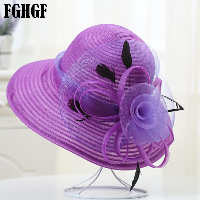 Elegant Summer Wide Brim Women - Hat Floppy Wide avaliação e preço