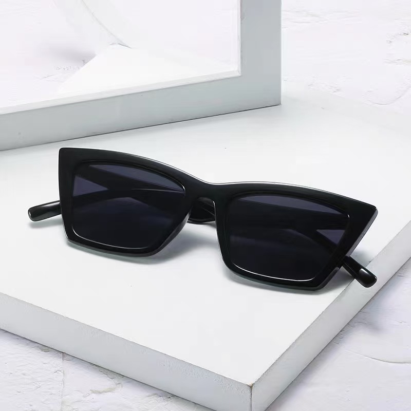 New Cat Eye Black Sunglasses W - Sunglasses Cat Eye avaliação e preço