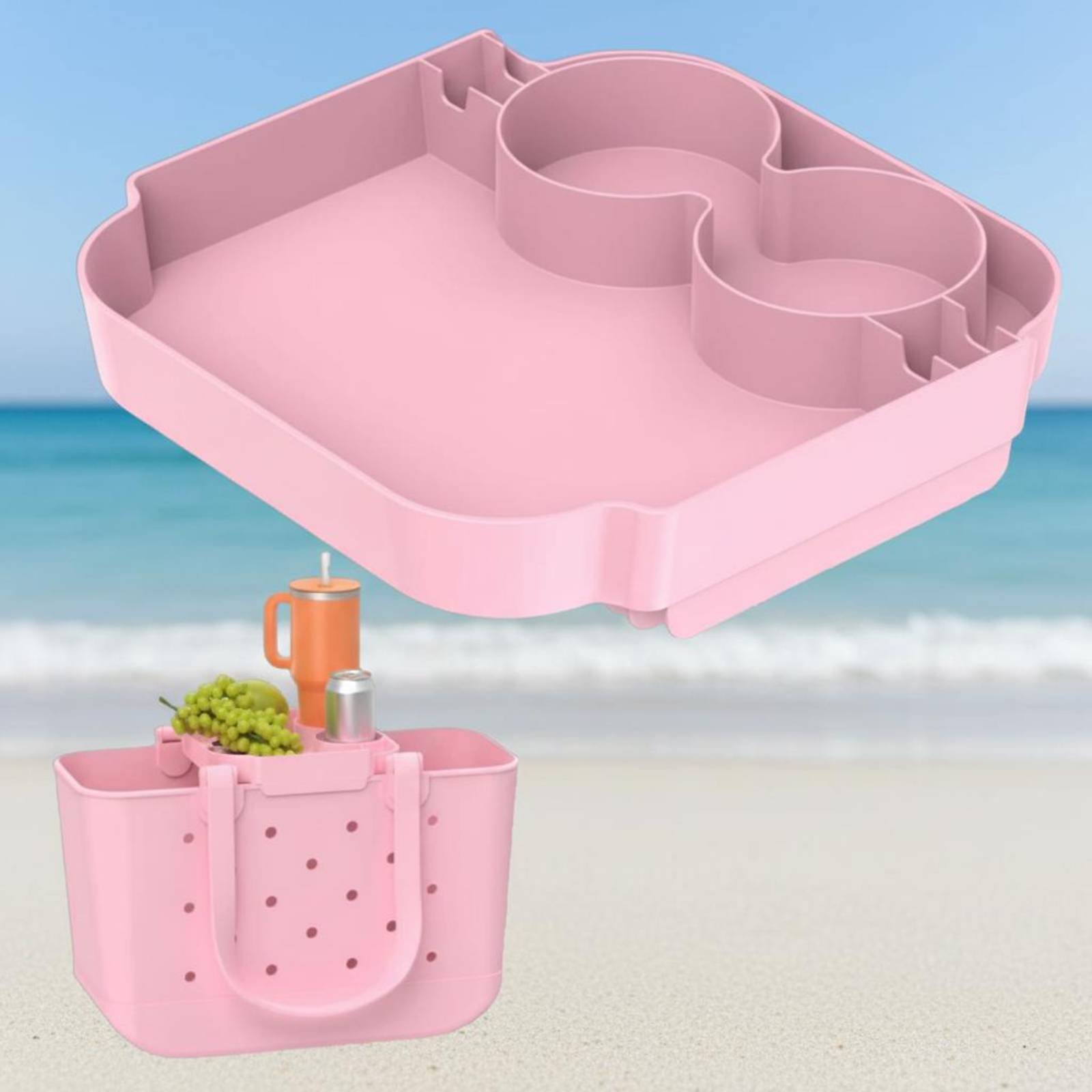 Beach Bag Tray Lightweight Tot - Tote Bag Beach avaliação e preço