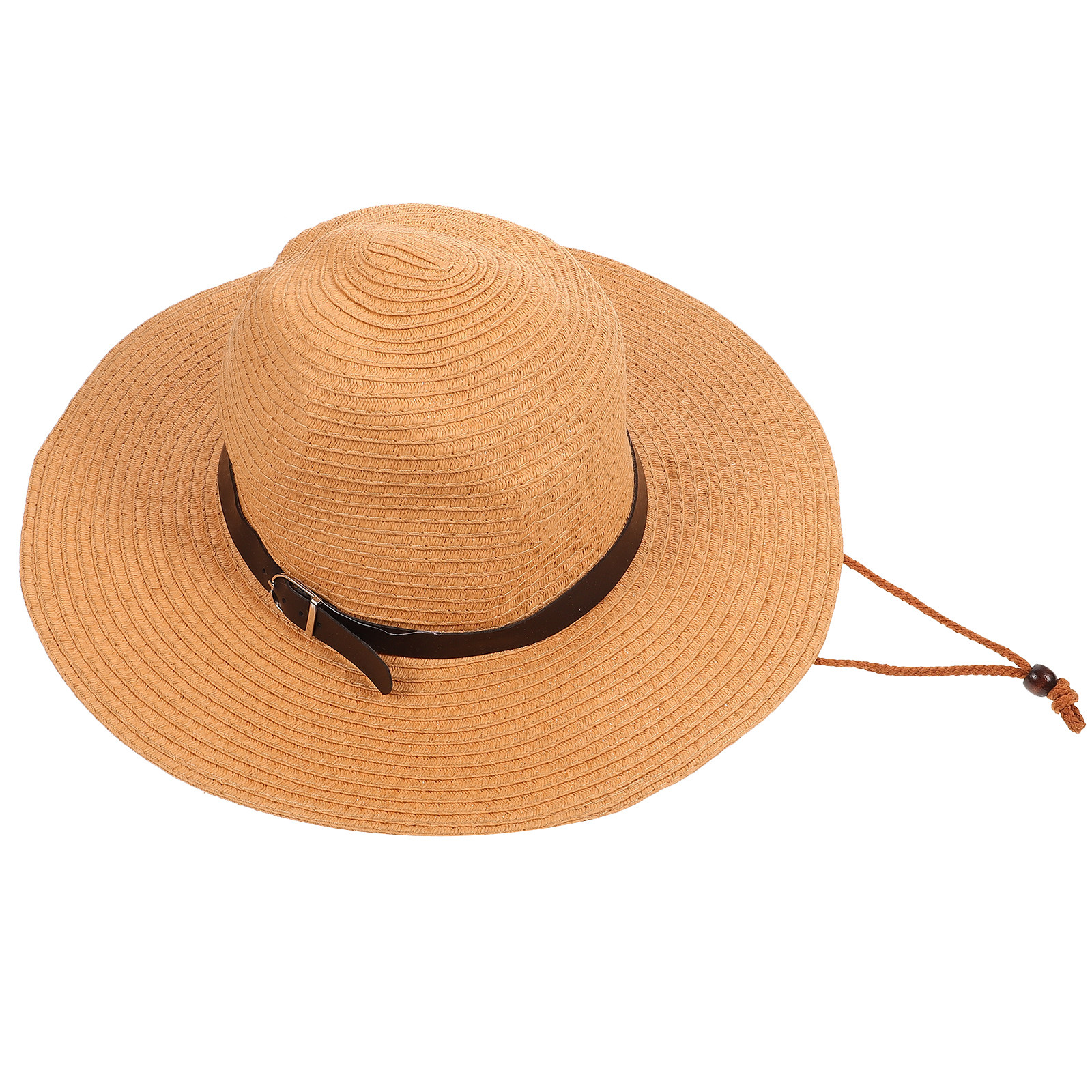 Men Wide Brim Straw Sun Hat Kh - Hat Floppy Wide avaliação e preço
