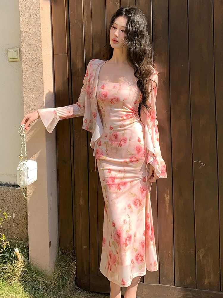 Women Vacation Clothes Sweet F - Romper Floral Print avaliação e preço