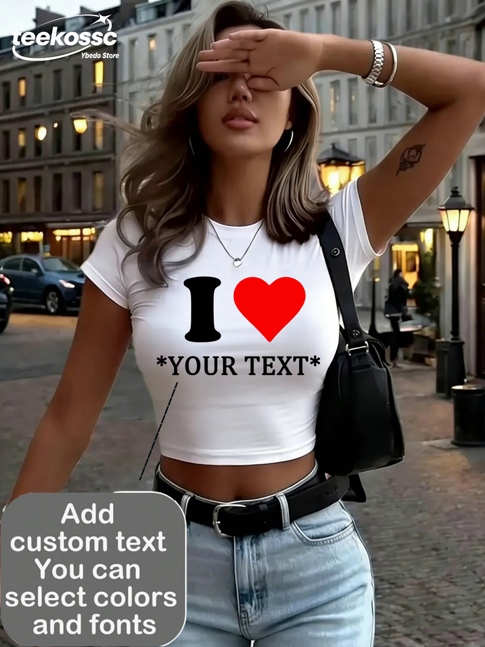 Custom Cotton Crop Tops Womens - Crop Top Crochet avaliação e preço