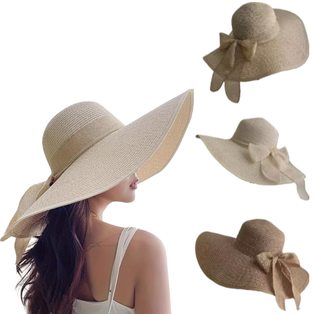 Women Summer Wide Brim Straw H - Hat Floppy Wide avaliação e preço