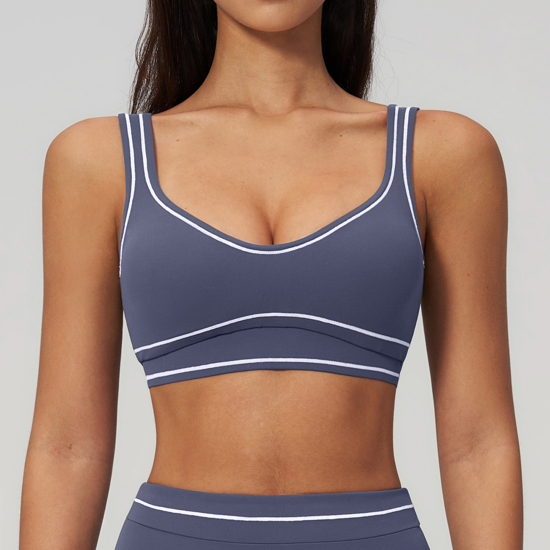 2026 Yoga Bra Women Sports Bra - Bralette Triangle Set avaliação e preço