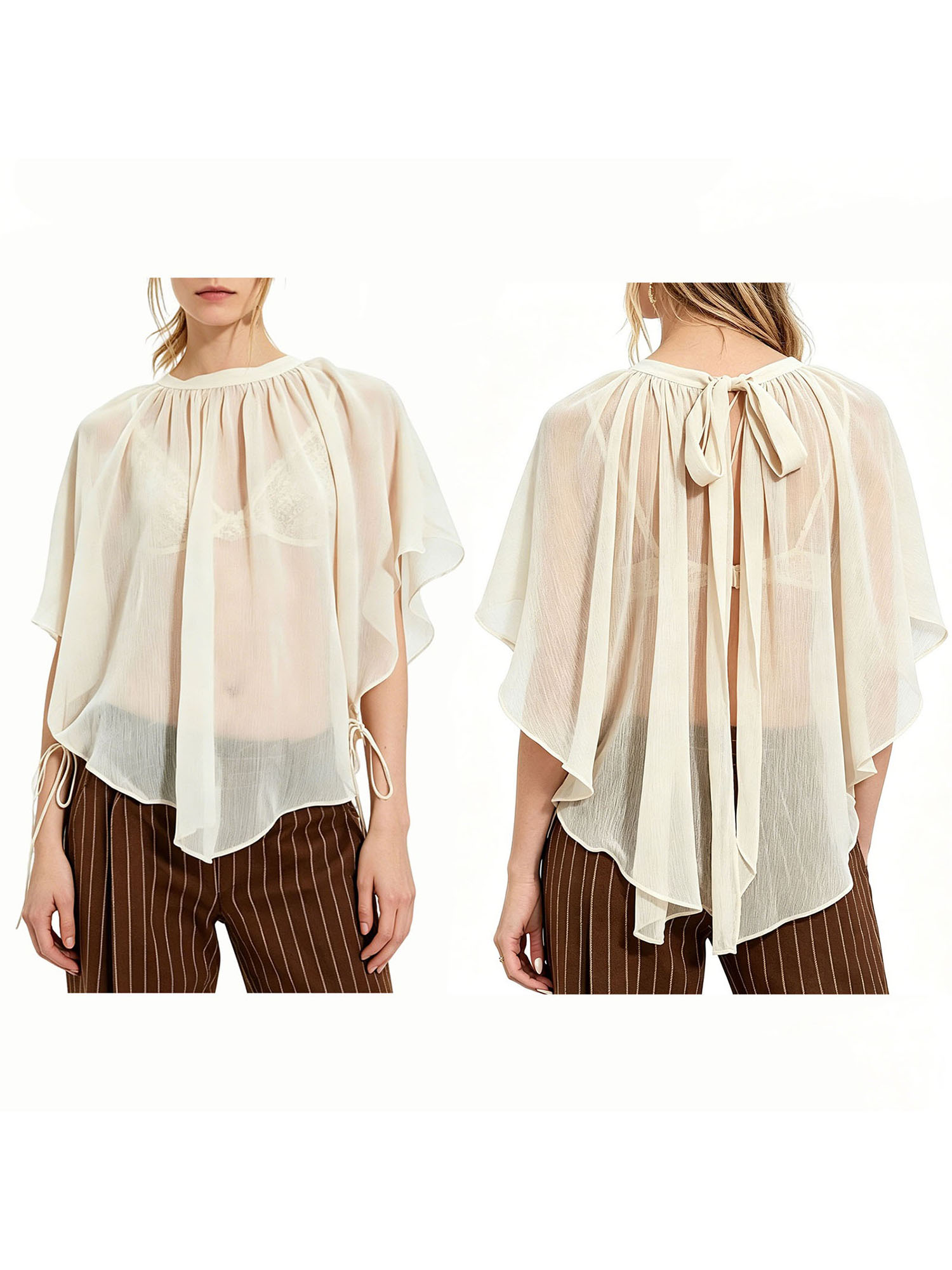 Women s Sheer Lace Kimono Card - Kimono Sheer Floral avaliação e preço