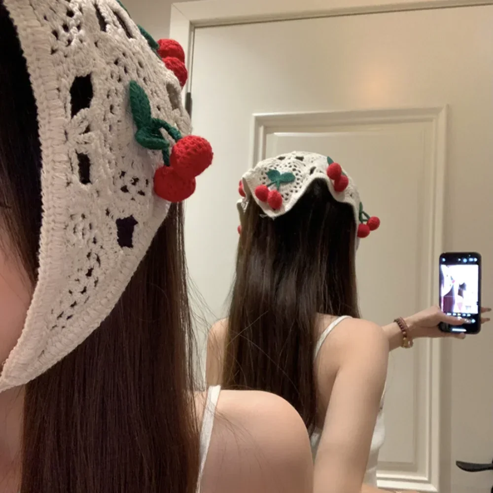 Sweet French Pastoral Style Tr - Headband Summer Knit avaliação e preço