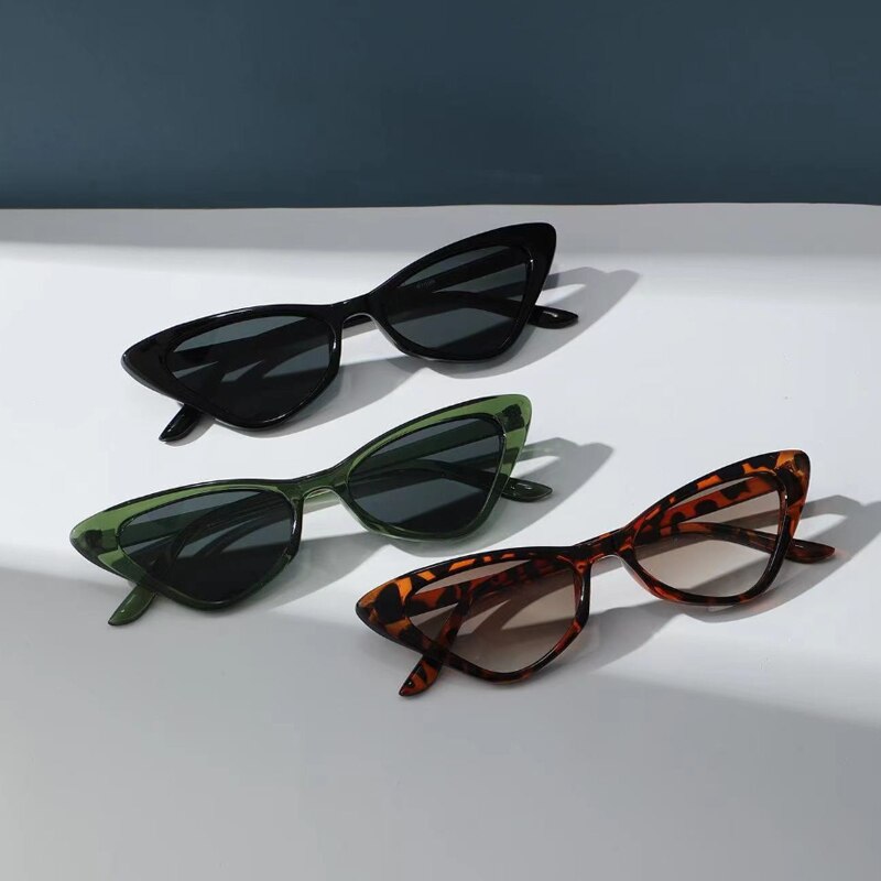 3 Pairs Per Set Small Cat Eye  - Sunglasses Cat Eye avaliação e preço