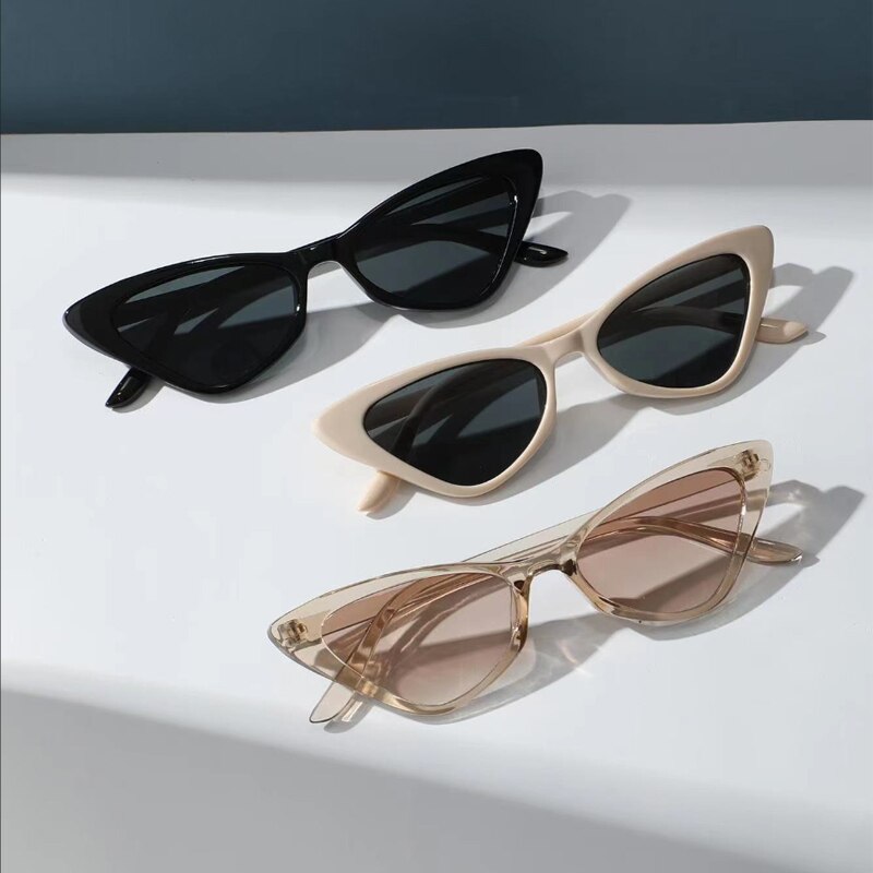 3 Pairs Per Set Small Cat Eye  - Sunglasses Cat Eye avaliação e preço