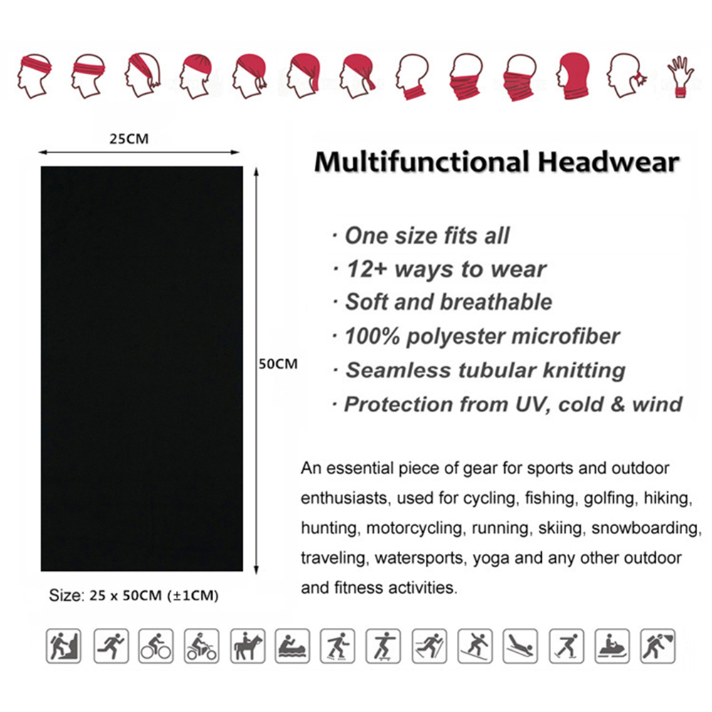 Seamless Solid Color Bandanas  - Headband Summer Knit avaliação e preço