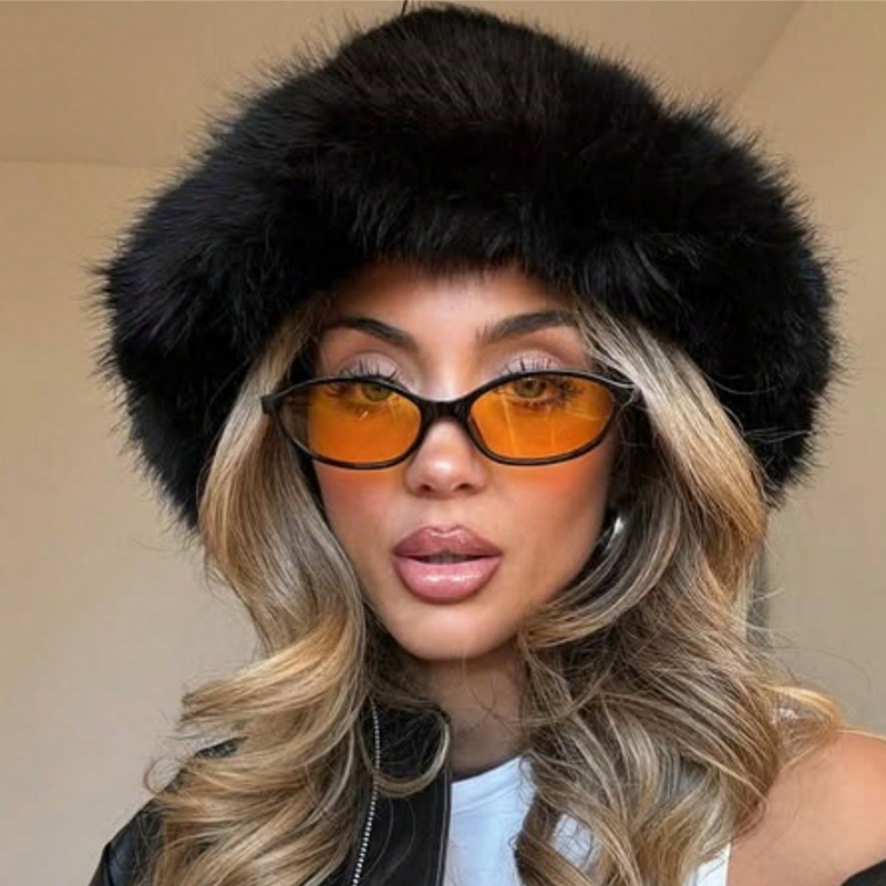 Retro Oval Frame Sunglasses Fa - Sunglasses Cat Eye avaliação e preço