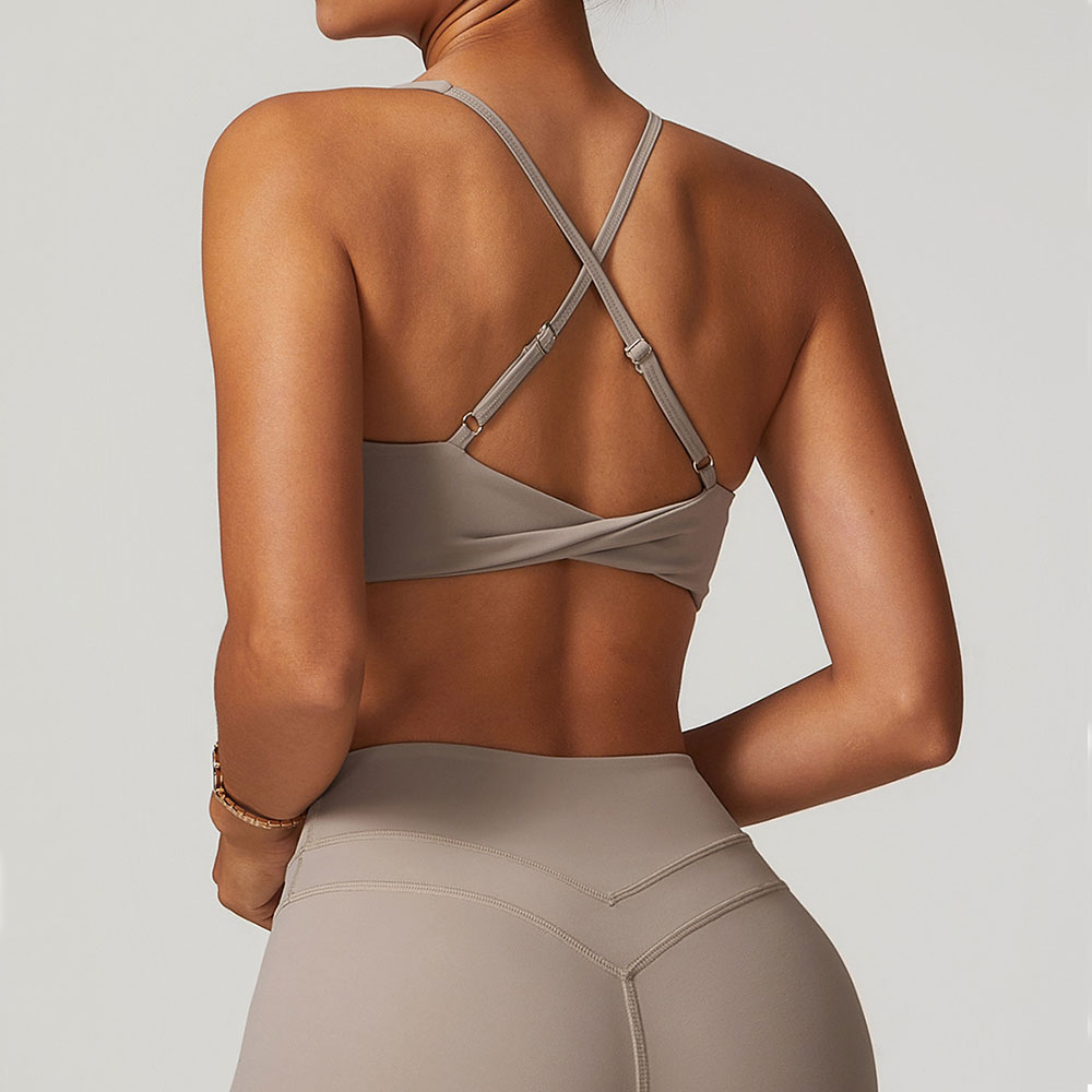 JUREN Sports Bra Women Fitness - Bralette Triangle Set avaliação e preço