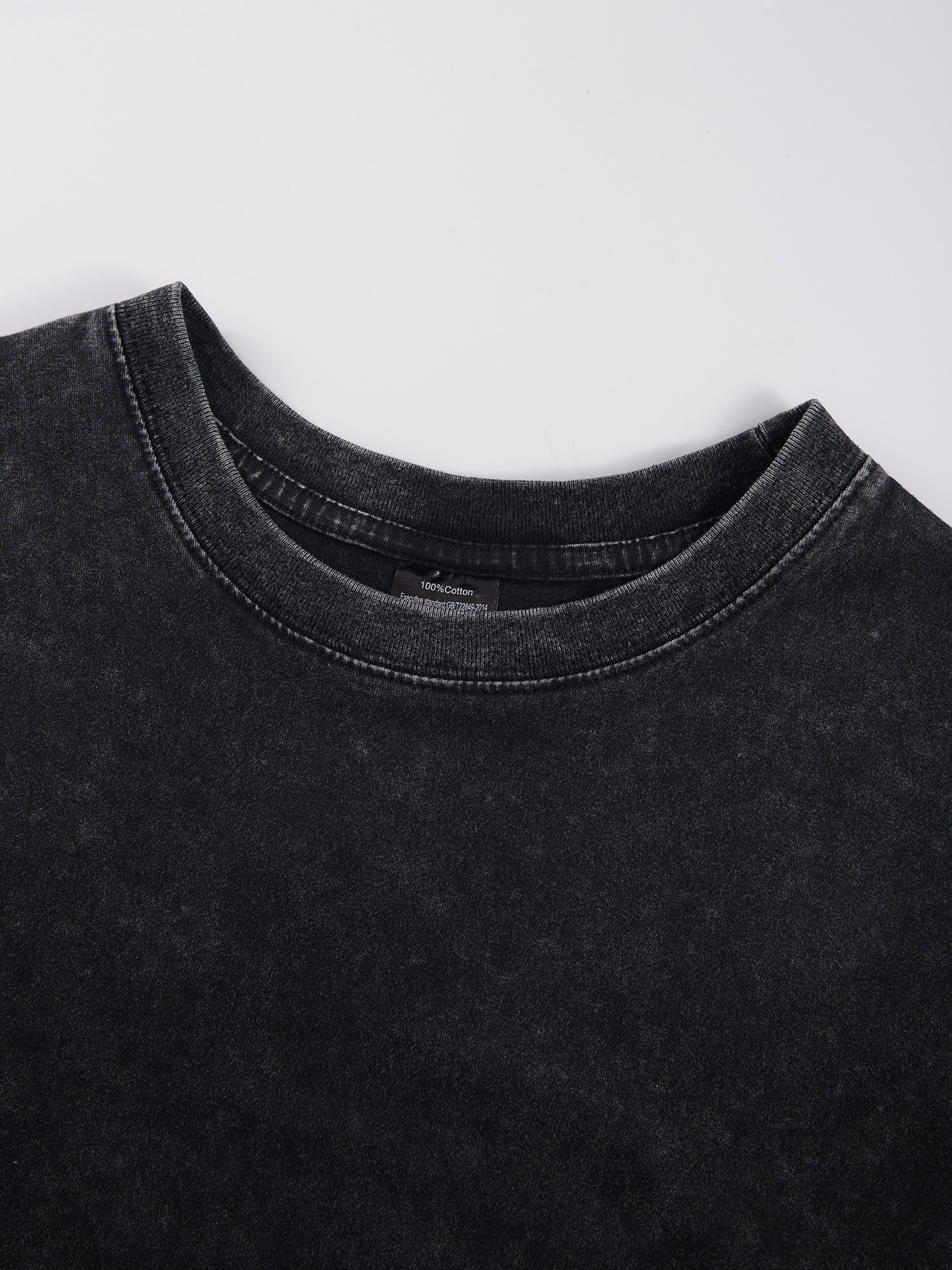 Y2k Custom Solid Washed T-Shir - Crop Top Crochet avaliação e preço